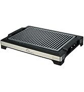 etevert 8863 Easy Nopifas, Barbecue électrique 4-6 personnes, Plaque sans PFAS, Antiadhési...
