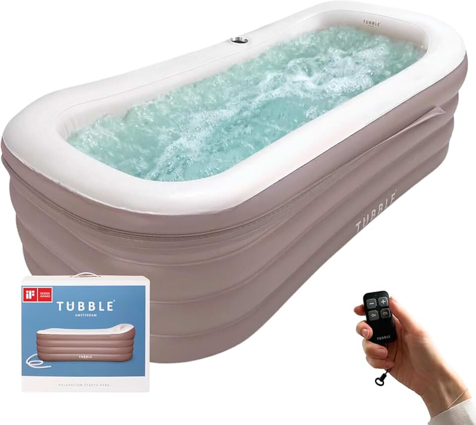 etevert - Cuzi Spa Ambient Taupe - 255 L - Spa gonflable, massage bulles