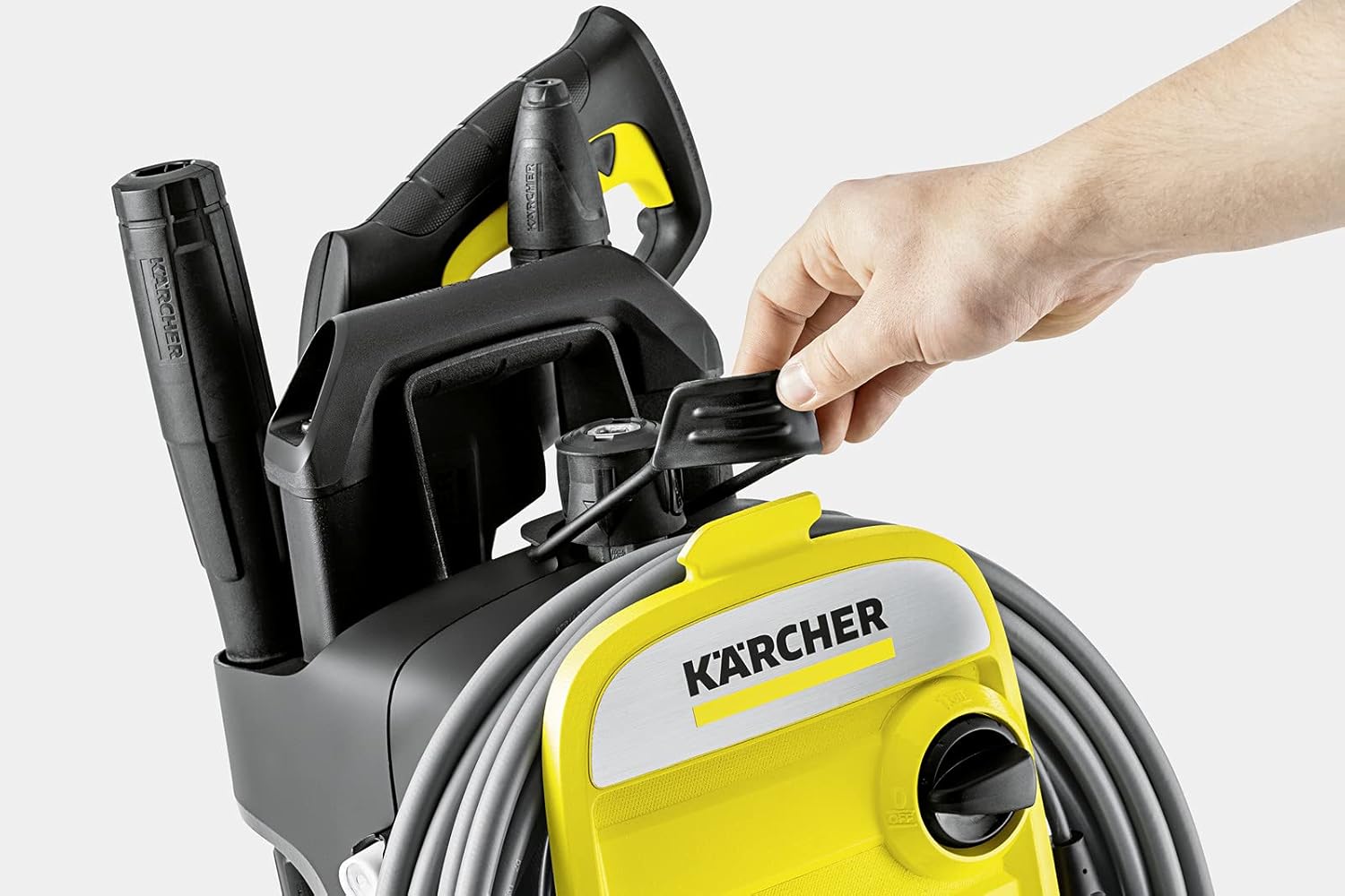 etevert - K7 Compact - 180 bar, 600 l/h - Nettoyeur haute pression, 16 kg, rotabuse, lance