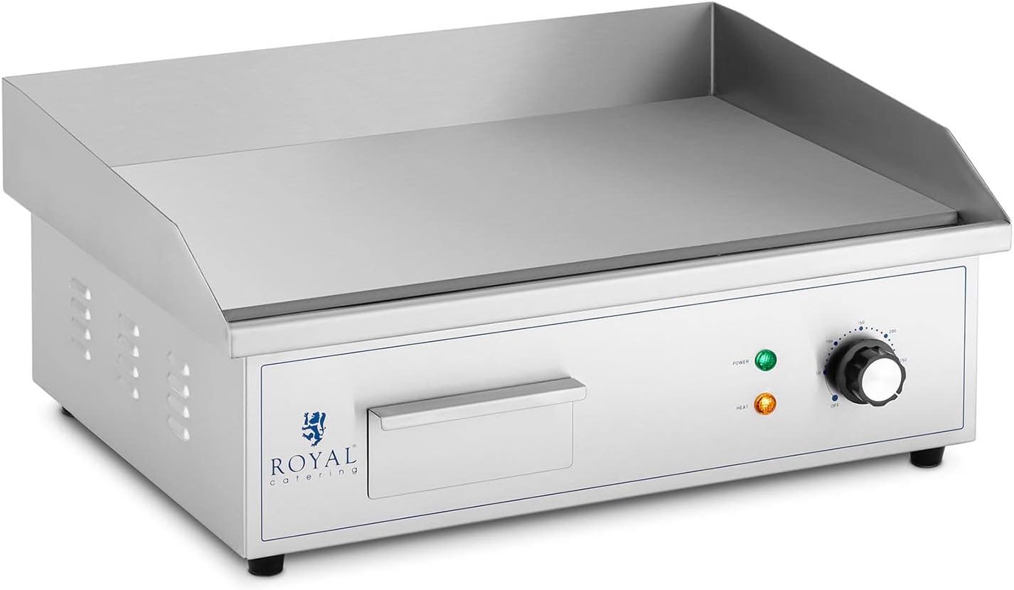 etevert - plancha électrique pro 530x350 mm 3000W RCPG42-S
