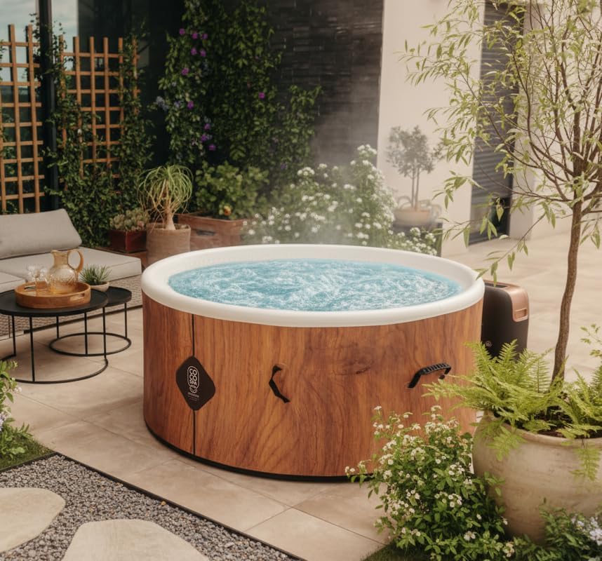 etevert - Spa Gonflable 150 cm - 800 L - 140 jets - 2240 W
