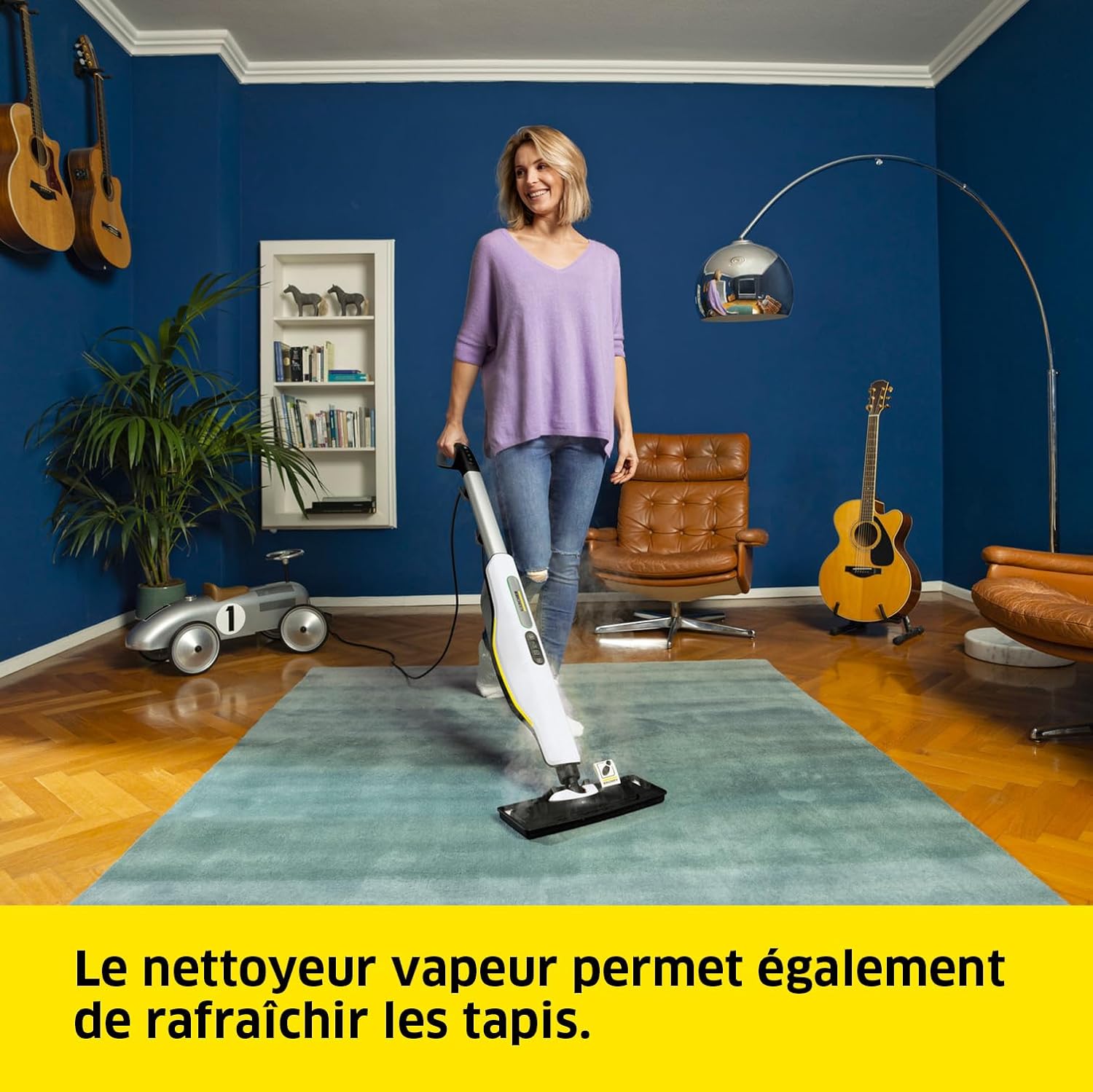 etevert - SC 3 Upright EasyFix - 0,5L - 1 600W - 60m² - vapeur rapide