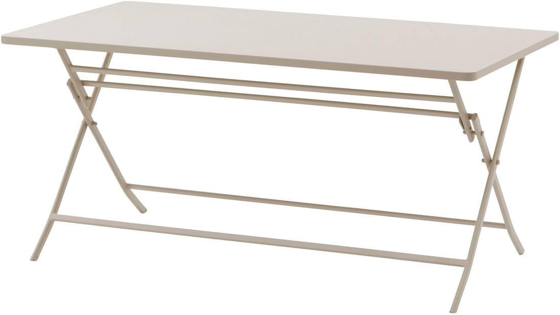 etevert - Greensboro - table pliante rectangulaire 6 places - acier epoxy antirouille