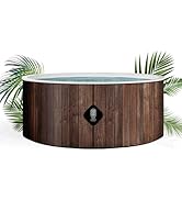 etevert Helsinki Spa Gonflable | 180 cm de diamètre | 1100 litres | Moteur 2240 W | Jusqu'à 6 Pe...
