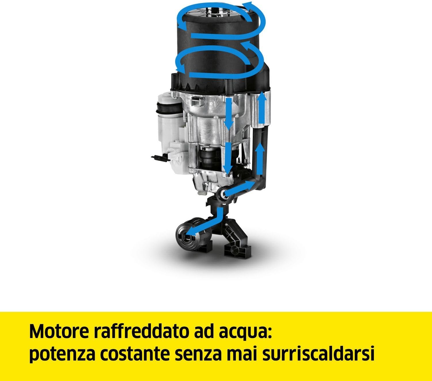 etevert Nettoyeur Haute Pression K 5 Premium Power Control, Pression : max. 145 bar, Débit : 500 l/h, Surface : 40 m²/h, Poids : 13,9 kg, Flexible et Pistolet Haute Pression, Rotabuse, Lance