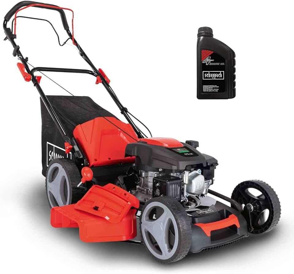etevert - MS173-51 - tondeuse thermique 51cm, 65L, autotractée, mulching