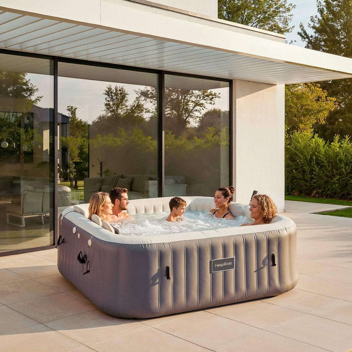etevert - Spa Comfy 5p - 293x230x71cm - 10 hydrojets, WiFi