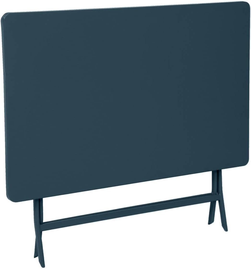 etevert - Greensboro - table de jardin pliante 4 places acier époxy antirouille