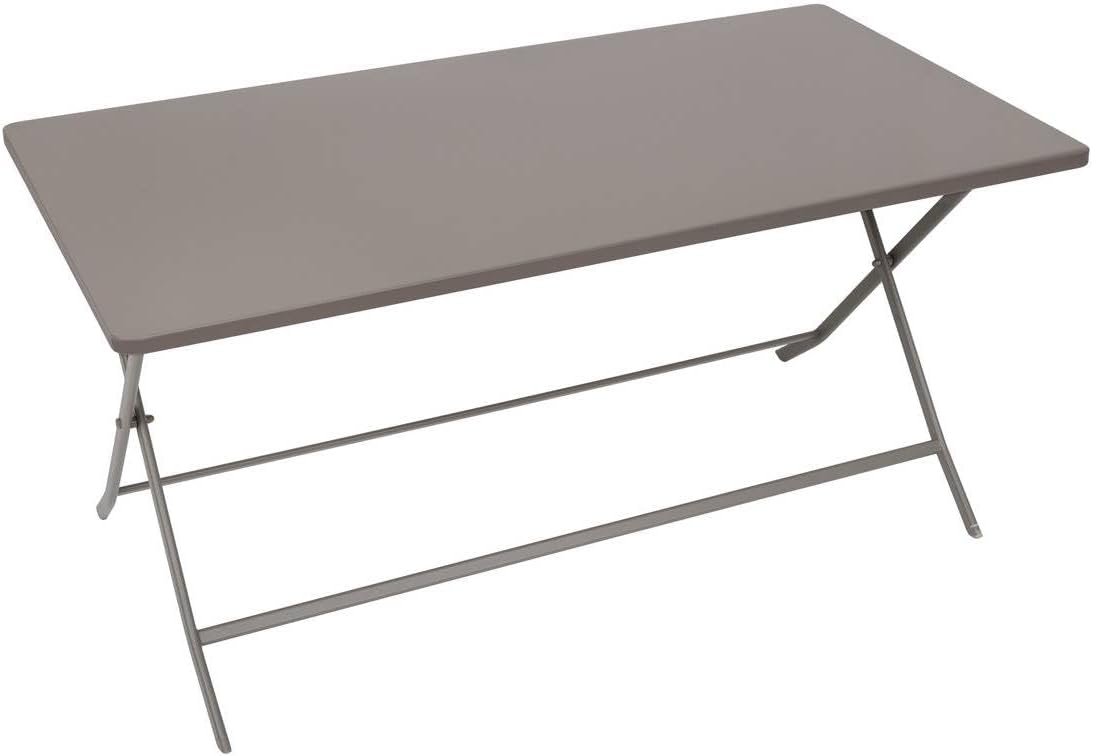 etevert - Greensboro - 6 places - acier antirouille, pliante, rectangulaire