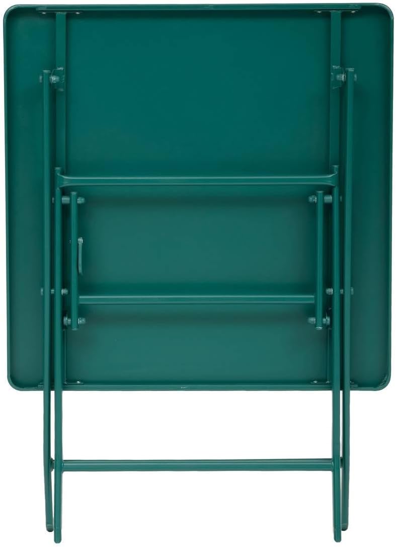 etevert - Greensboro Opale - 2 places - Acier renforcé antirouille, 55x55 cm