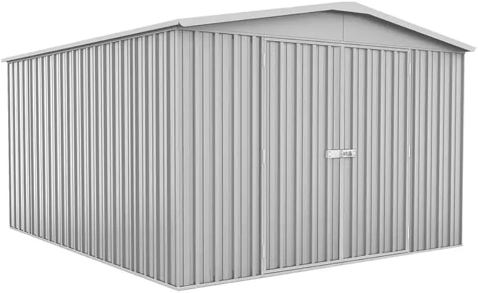 etevert – Abri de jardin métal – 11 m² – résistant, spacieux