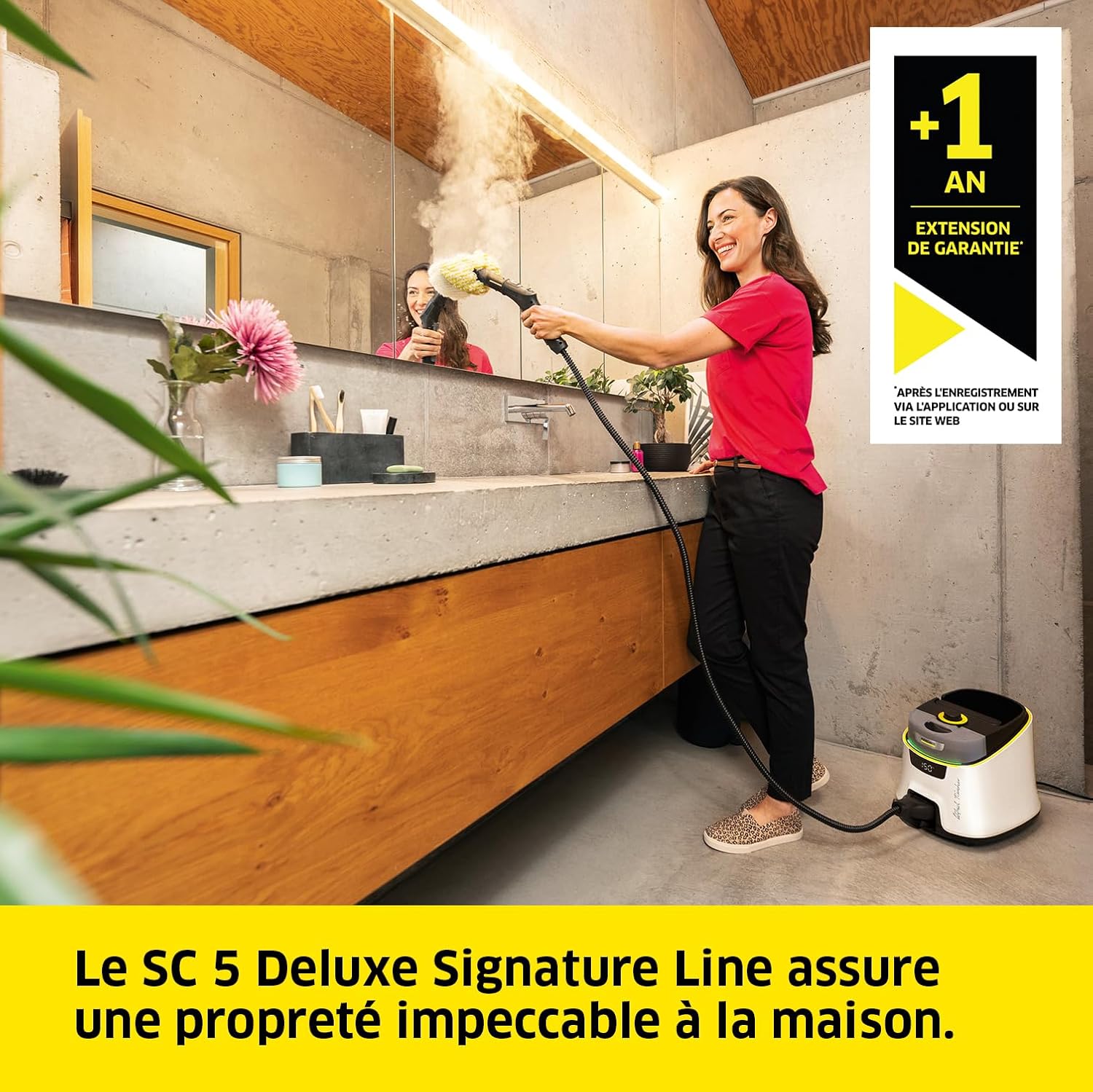 etevert SC 5 Deluxe Signature Line - 1,3l - 4 bar - VapoHydro - 130m²