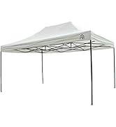 etevert - Tonnelle pop-up 3x4.5m entièrement imperméable - Blanc