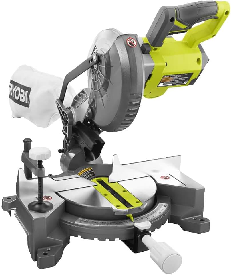 etevert - Scie à onglets radiale ONE+ 18V, Ø190mm, coupe 45x108mm, EMS190DC
