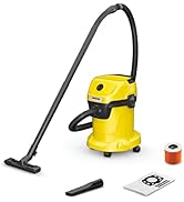 etevert Aspirateur sec et humide WD 3V-17/4/20, filtre cartouche feutre, 1000 W, réservoir : 17 ...