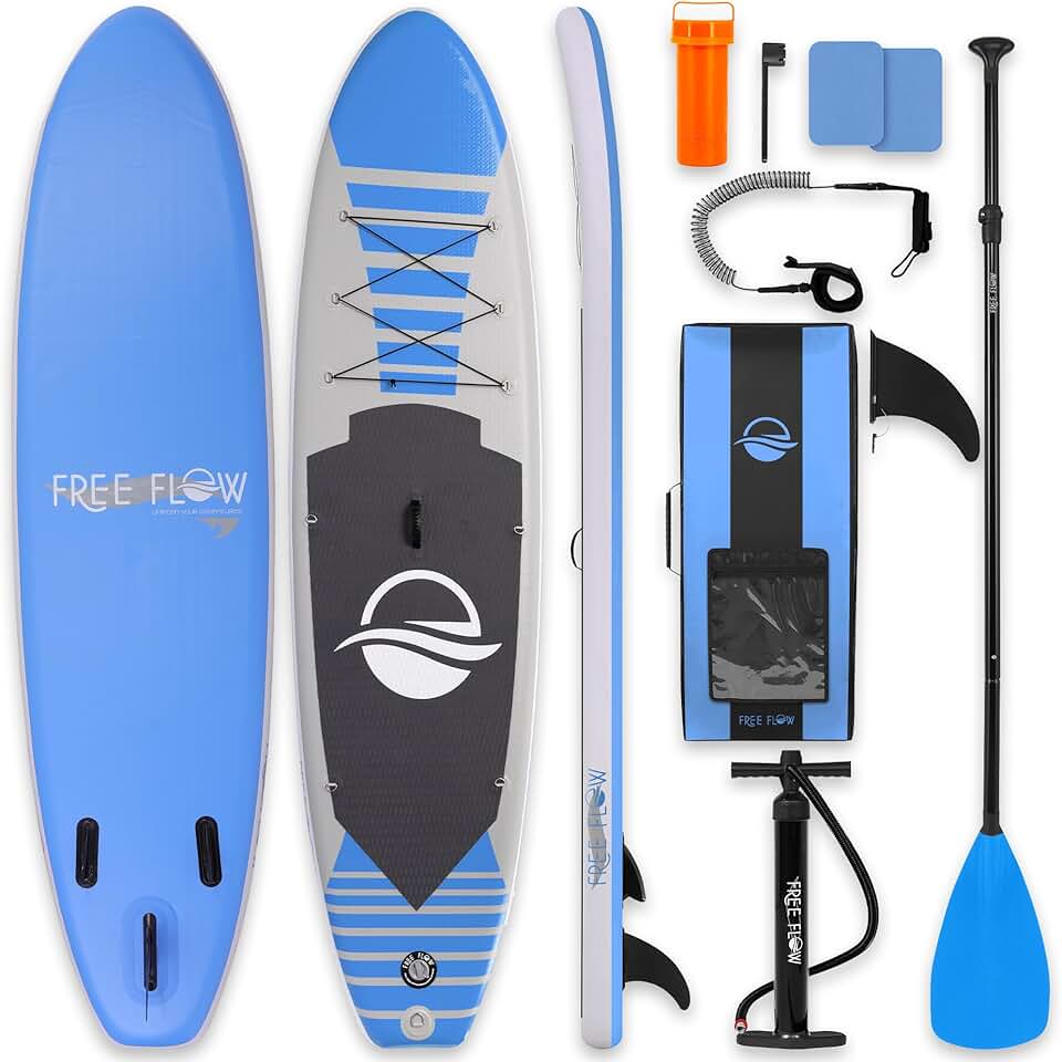 etevert - Stand Up Paddle Adulte Série - 6” - Antidérapant, accessoires inclus, sac transport SLISWAM612