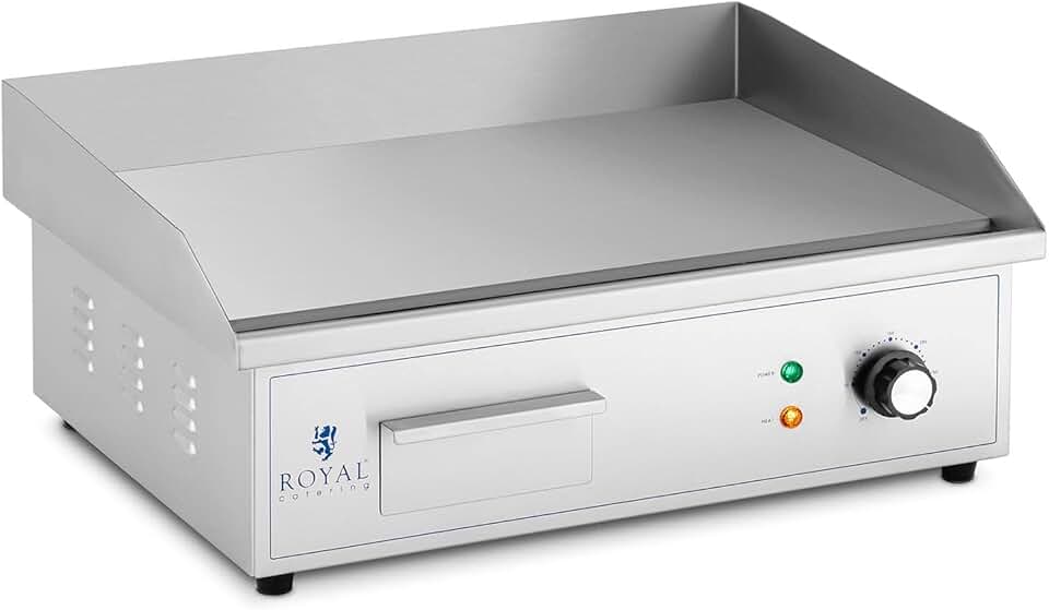 etevert - plancha électrique pro 530x350 mm 3000W RCPG42-S