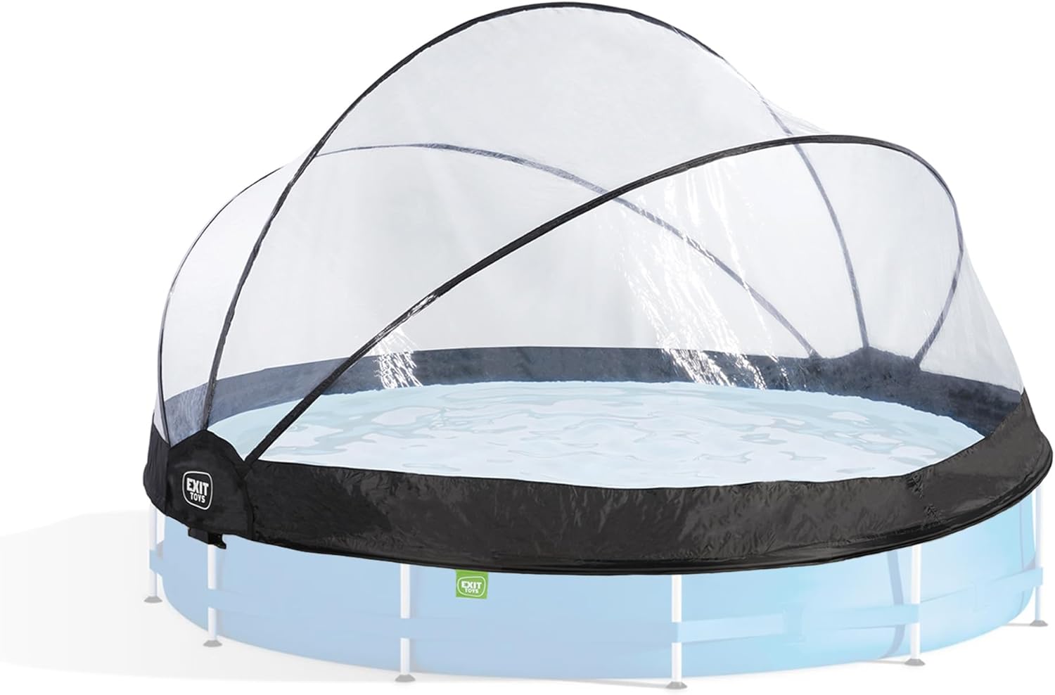 etevert - Dôme de Piscine - ø366cm - Abri pivotant, installation facile, eau chaude