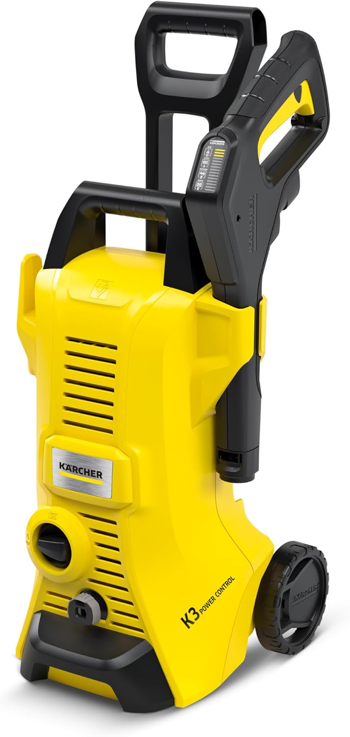 etevert - K 3 Power Control - nettoyage haute pression - app intelligente - jaune/noir