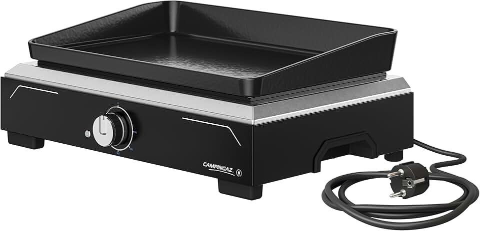 etevert - Plancha Electric 1 XD - compacte - plaque fonte émaillée