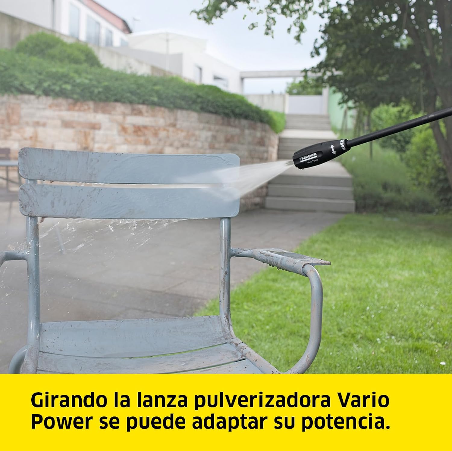 etevert - K 3 - 25 m²/h, 120 bars, débit 380 l/h - pistolet & accessoires