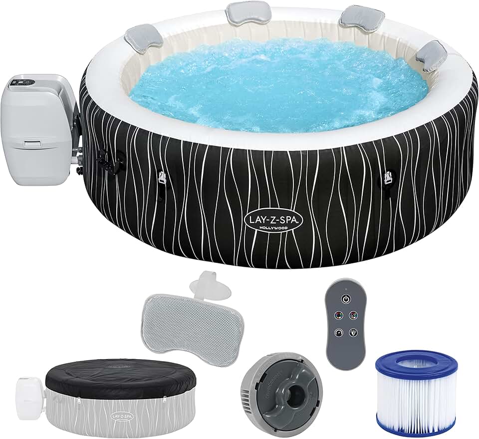 etevert - etevert Hollywood - 196x66cm - 4-6 personnes, Airjet