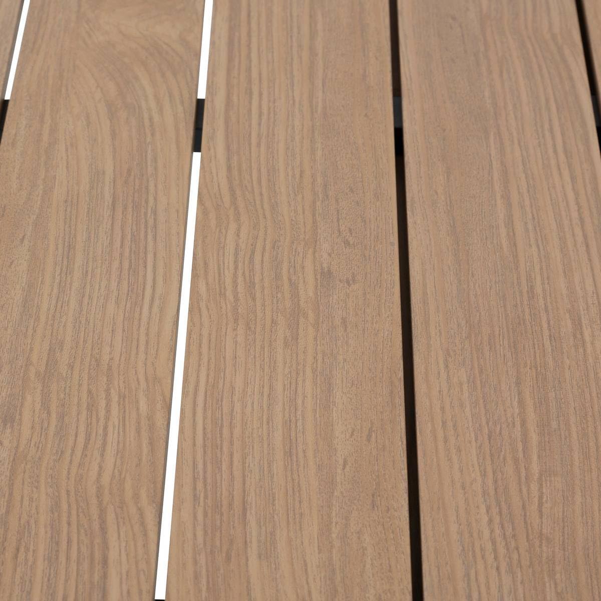 etevert - Evasion Extensible 8 places - aluminium antirouille - effet bois
