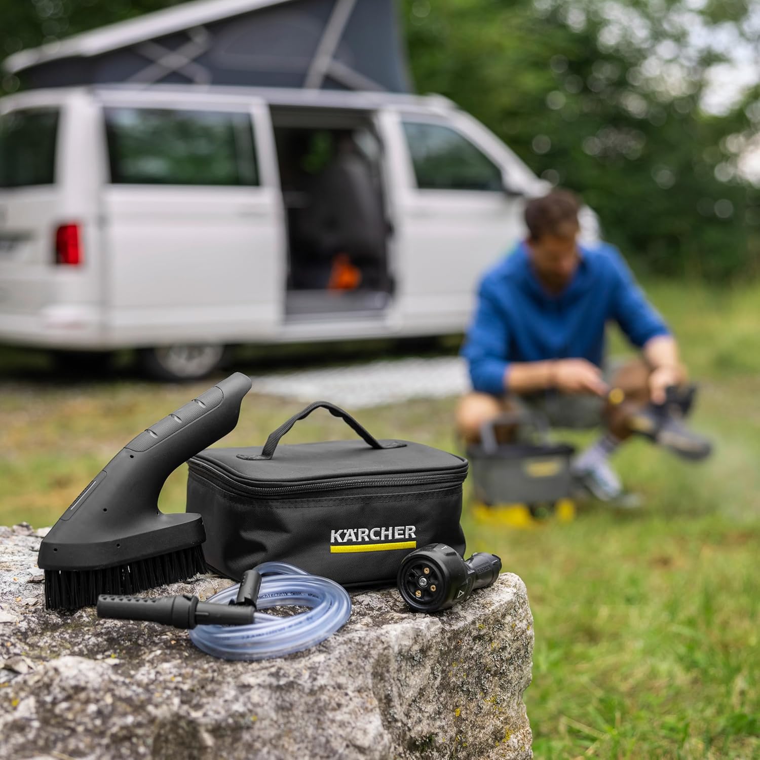 etevert - OC 4 Adventure - 27x23x39 cm - nettoyeur extérieur mobile, 8L, batterie lithium-ion