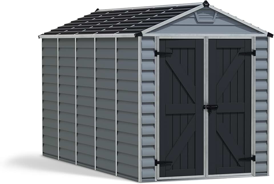 etevert - etevert - 7m² - aluminium, polycarbonate gris