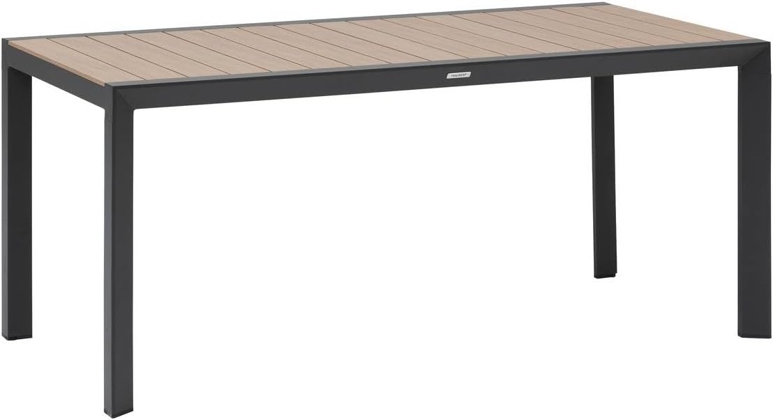 etevert - Evasion 6 places - Effet bois honey, graphite - Aluminium
