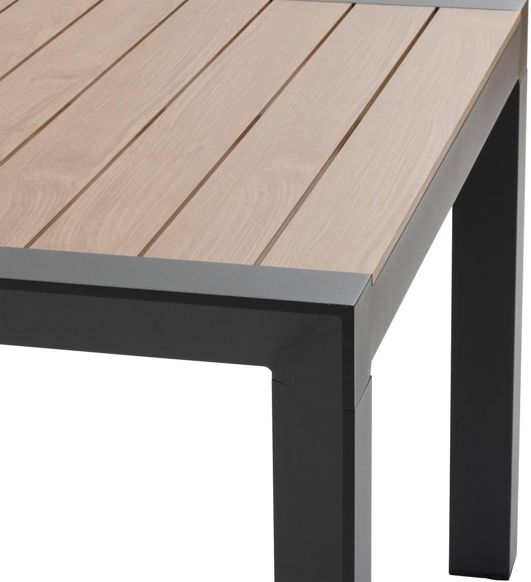 etevert - Évasion Honey et Graphite - 8 places - aluminium et effet bois