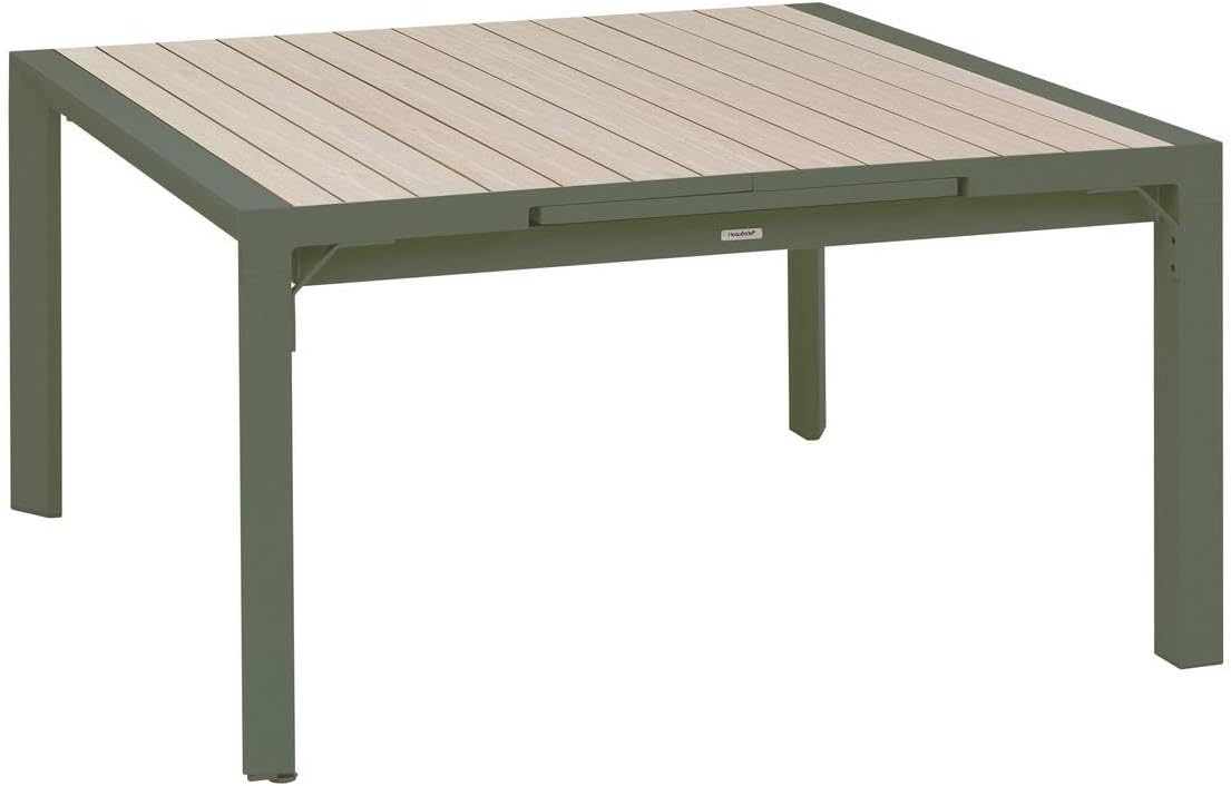 etevert - Evasion - table extensible 10 places - alu et effet bois