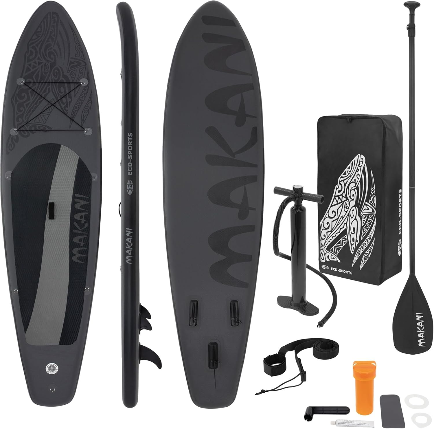 etevert - Stand Up Paddle Gonflable - 305/308/320/380 cm - PVC, 120/150 kg, épaisseur 10/15 cm