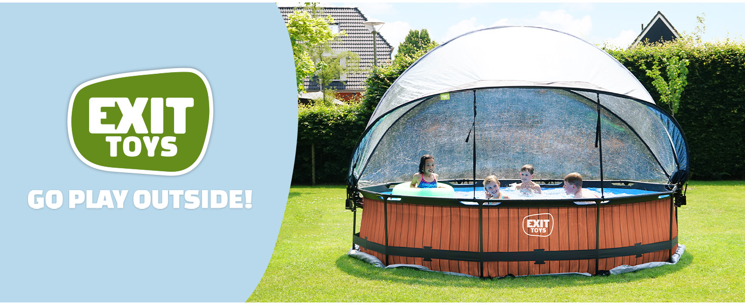 etevert piscine jardin auvent rond universel