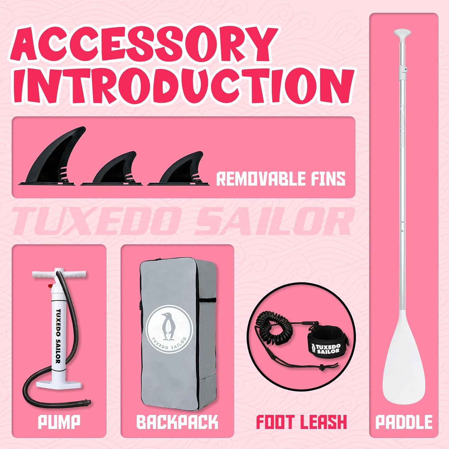 etevert - SUP gonflable adulte - Accessoires inclus - robuste