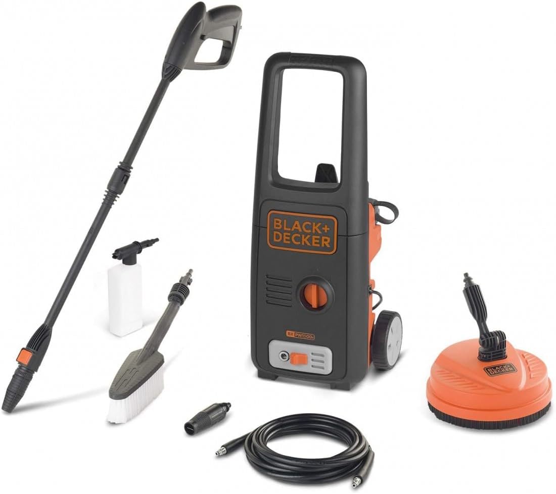 etevert - nettoyeur haute pression - compact - 1500 W, 120 bar, 390 l/h - BXPW1500PE