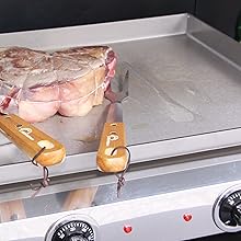 etevert, plancha électrique, plancha inox, fabrication française, made in France