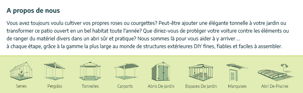 Gamme de produits etevert