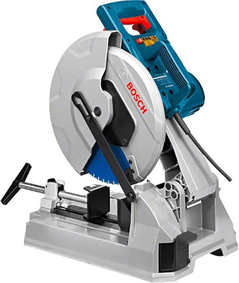 etevert scie tronçonneuse à métaux GCD 12 JL (régime à vide 1 500 tr/min, poids de 20,0 kg avec lame de scie circulaire pour acier)
