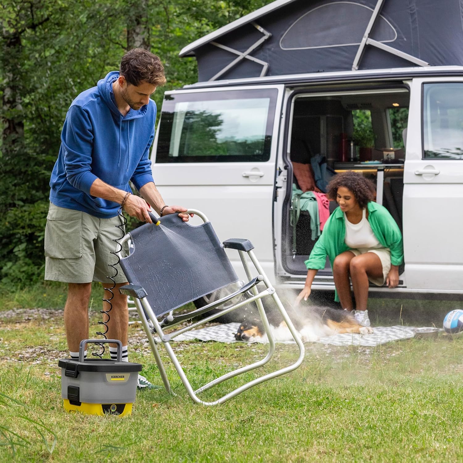 etevert - Nettoyeur Mobile OC 4 - 3,1 kg, 8L, batterie Li-Ion, 2L/min