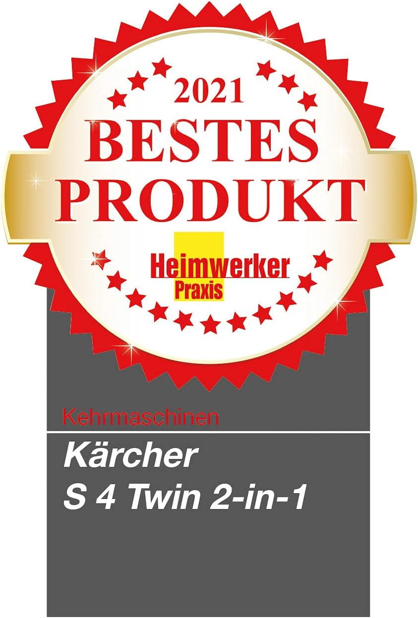 etevert - S 4 balai mécanique, 68cm, capacité 20L, noir/jaune - 1.766-360.0