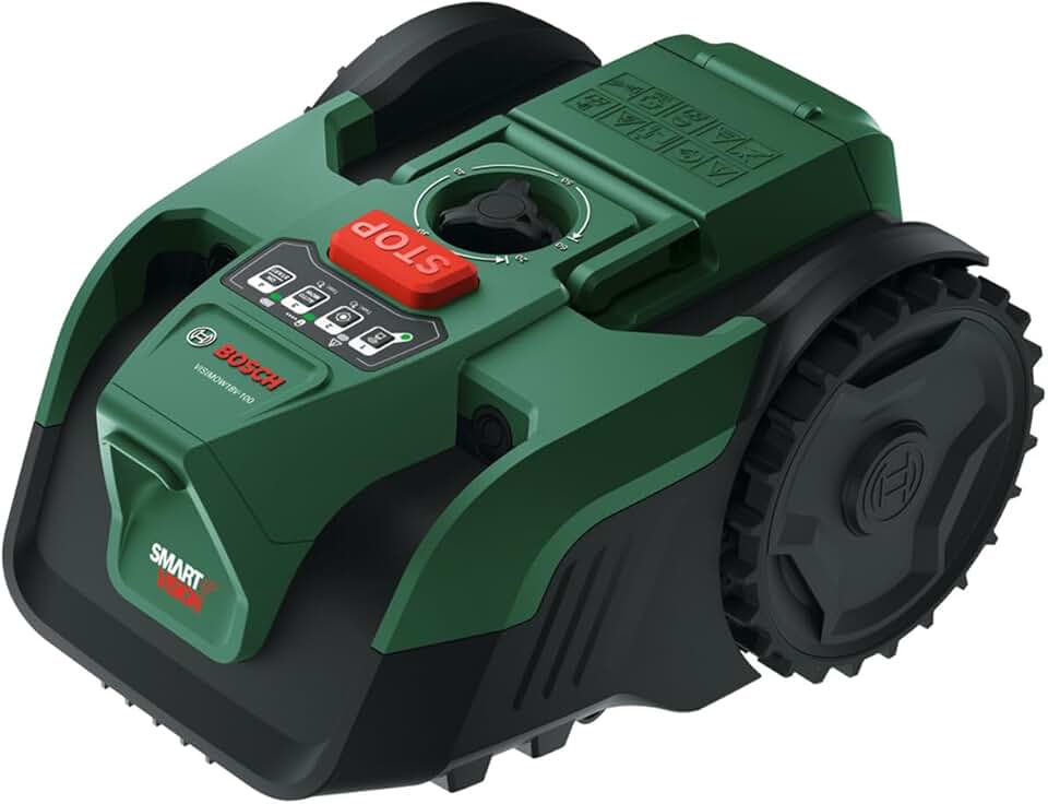 etevert - Tondeuse robot série VISIMOW - 16 cm - 100 m², coupe 20-60 mm - VISIMOW18V-100