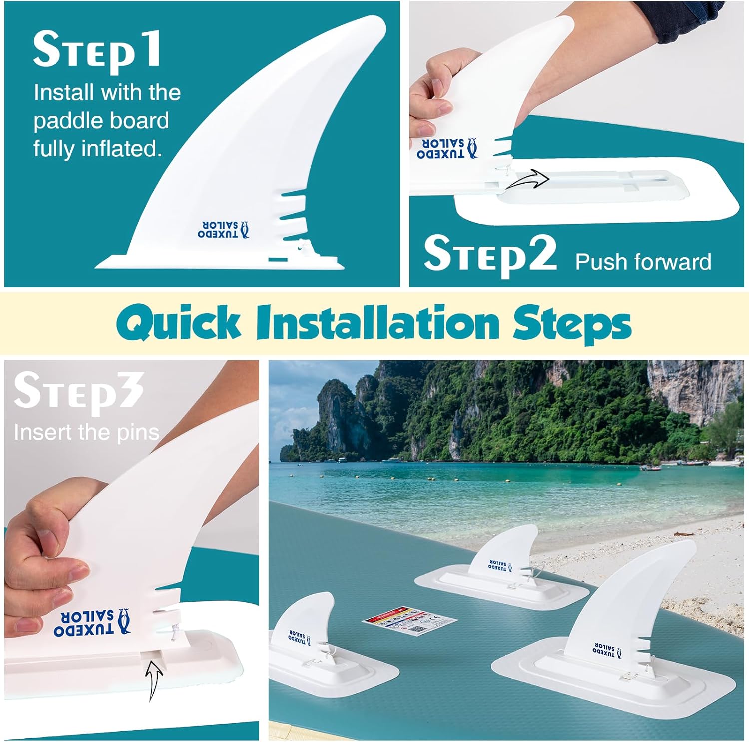 etevert - Paddle gonflable adulte - planche SUP avec accessoires complets
