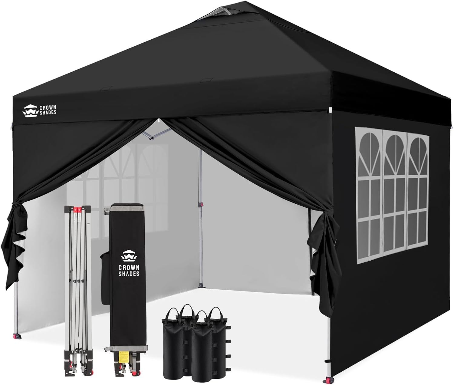 etevert - Tonnelle pliante 3x3m imperméable, P/Pop-Up, 4 parois amovibles, Sac, UPF 50+ - CN0032