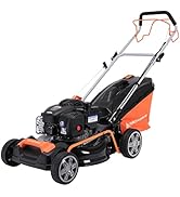 etevert Tondeuse à gazon Thermique autopropulsée 125cc de 46cm avec Moteur à essence Briggs & ...