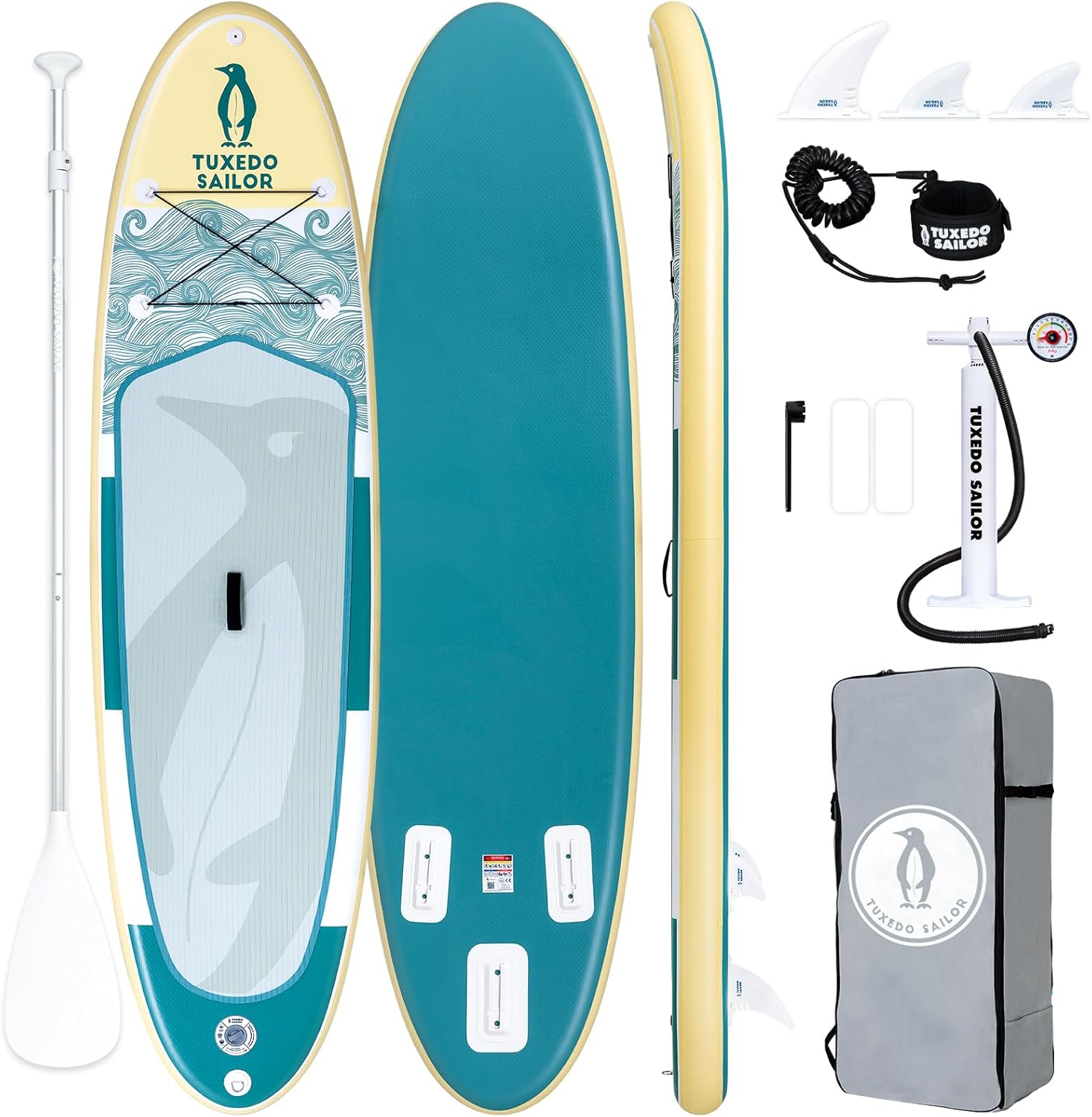 etevert - Paddle gonflable adulte - planche SUP avec accessoires complets