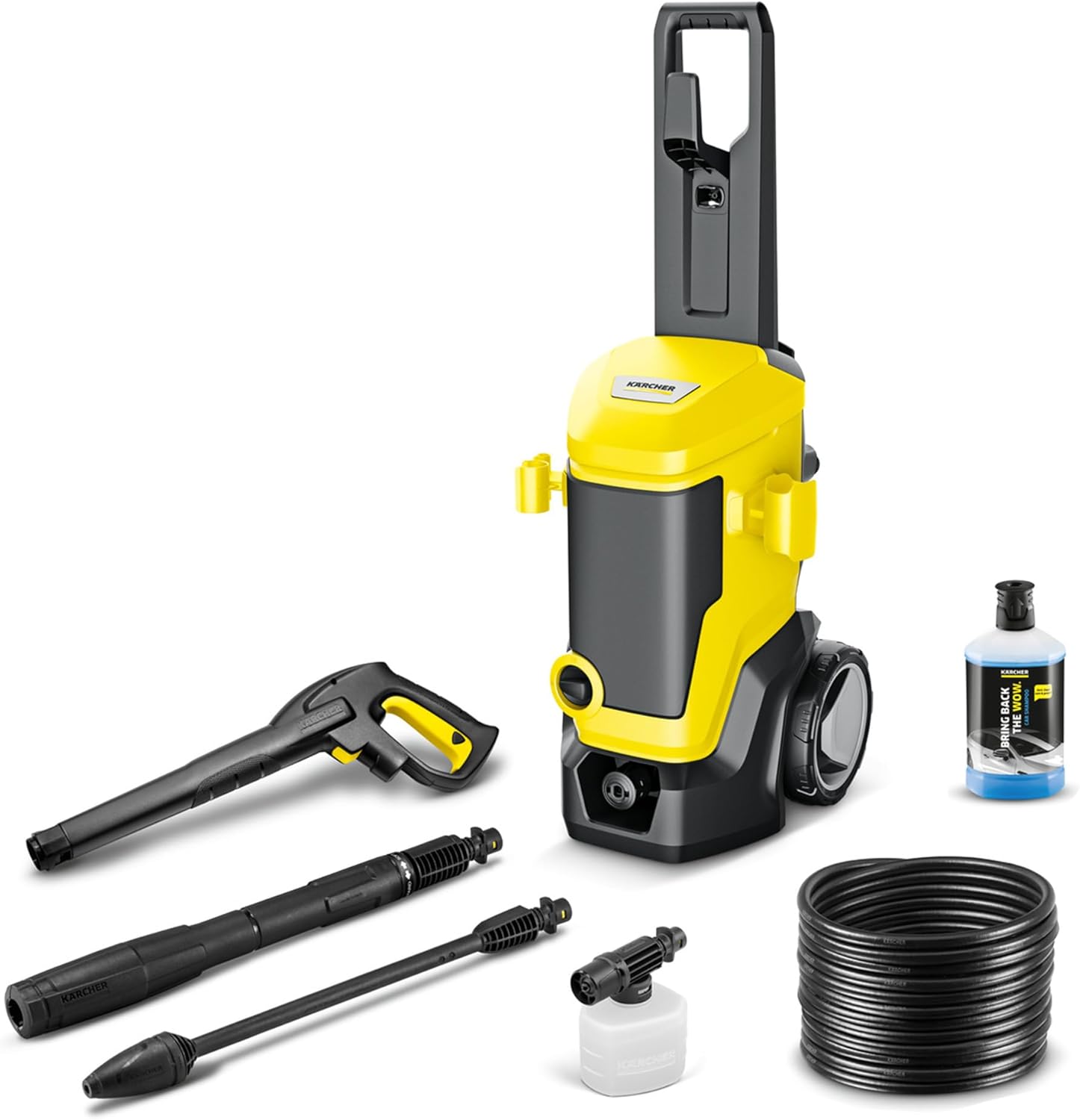 etevert - K 7 WCM - 180 bar, 600 l/h, 60 m²/h, pistolet, accessoires - K7WCMFJ