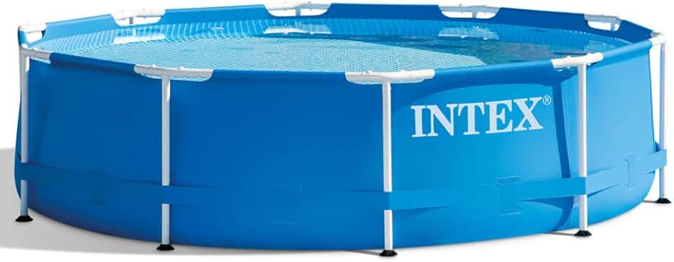 etevert - piscine métal série Metal Frame - 305x76 cm, pompe incluse 28202GN