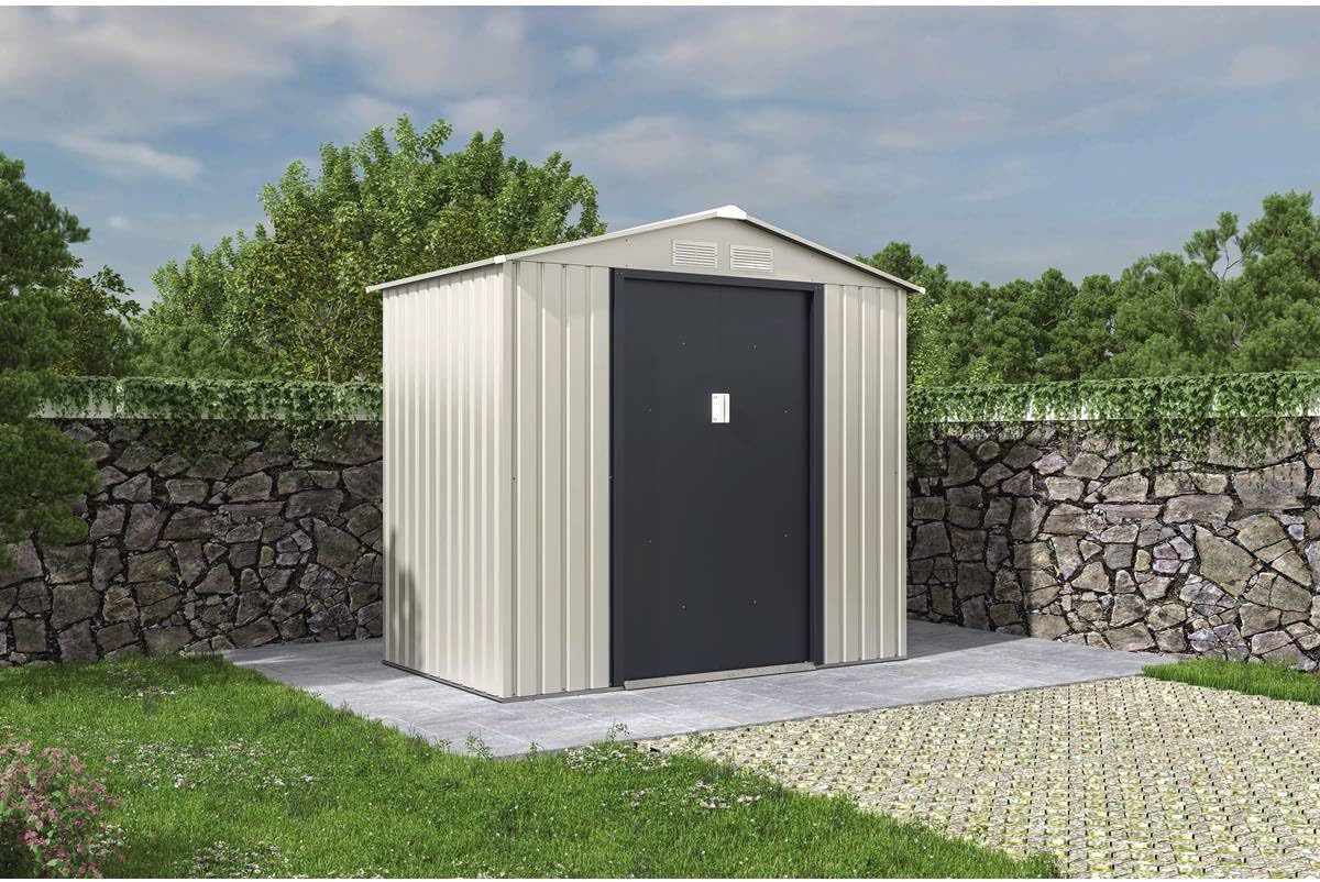 etevert - Nebraska - abri métal 4,07 m² - double porte