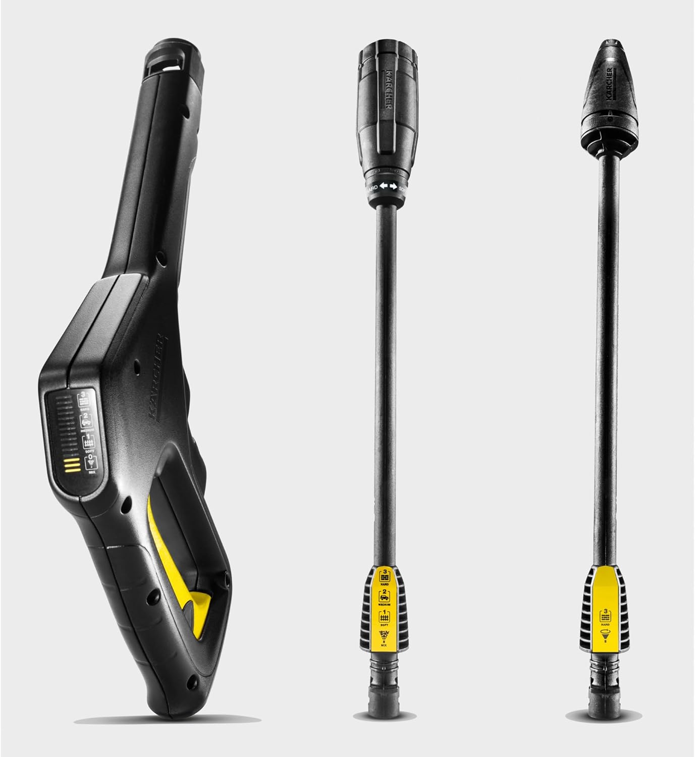 etevert - K 3 Power Control - nettoyage haute pression - app intelligente - jaune/noir